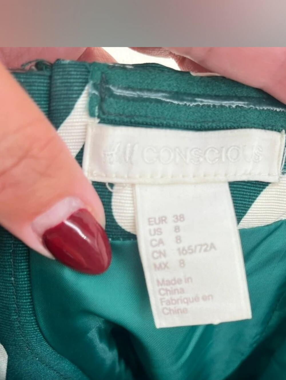 Strapless Teal Floral Romper with Front Seam Detail - Picture 5 of 5